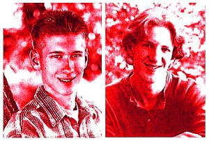 Eric Harris (t.v.) och Dylan Klebold.